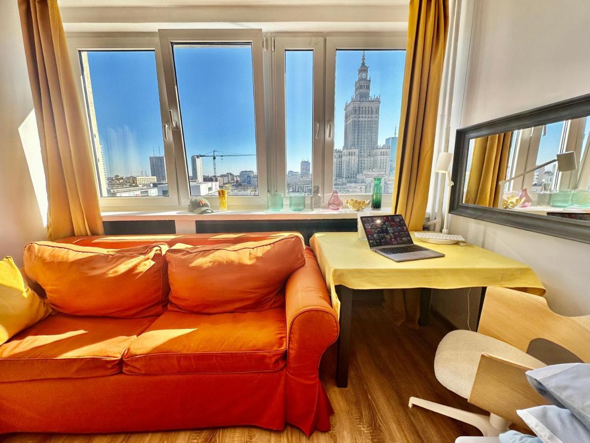 Super Apartament Brown 2X Metro Nowy Wifi Netflix Spotify Panorama Miasta Варшава Экстерьер фото