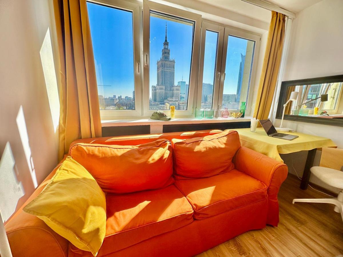 Super Apartament Brown 2X Metro Nowy Wifi Netflix Spotify Panorama Miasta Варшава Экстерьер фото