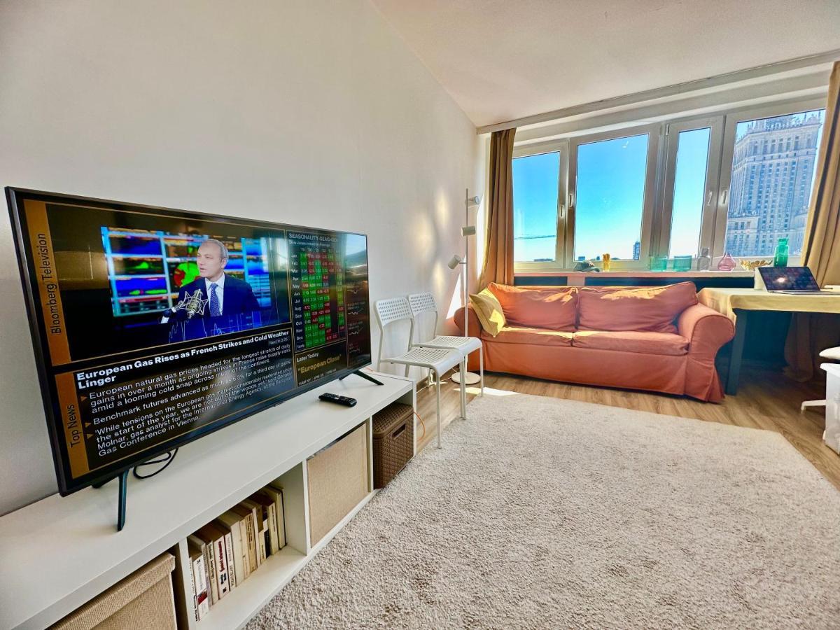 Super Apartament Brown 2X Metro Nowy Wifi Netflix Spotify Panorama Miasta Варшава Экстерьер фото