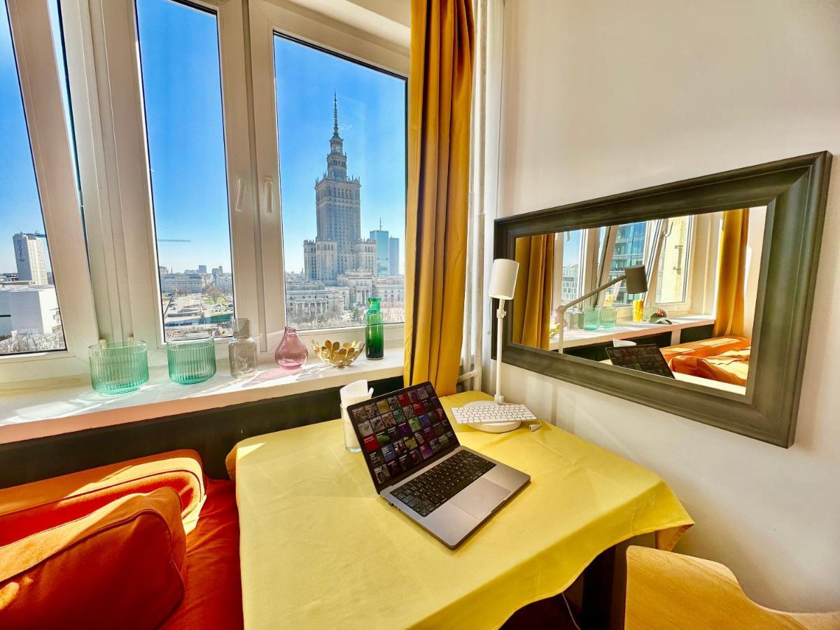 Super Apartament Brown 2X Metro Nowy Wifi Netflix Spotify Panorama Miasta Варшава Экстерьер фото