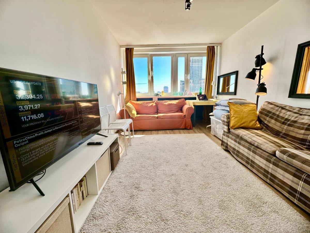 Super Apartament Brown 2X Metro Nowy Wifi Netflix Spotify Panorama Miasta Варшава Экстерьер фото